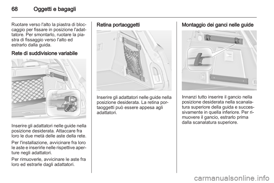 OPEL INSIGNIA 2010  Manuale di uso e manutenzione (in Italian) 