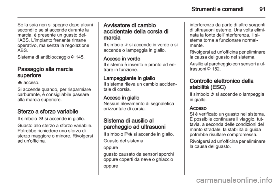 OPEL INSIGNIA 2010  Manuale di uso e manutenzione (in Italian) 