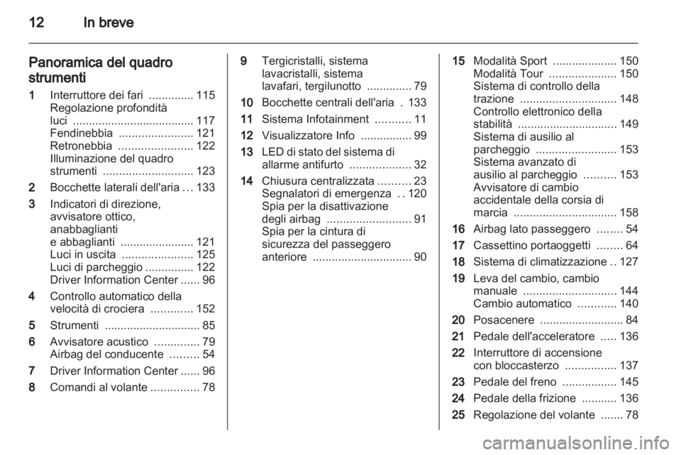 OPEL INSIGNIA 2010.5  Manuale di uso e manutenzione (in Italian) 