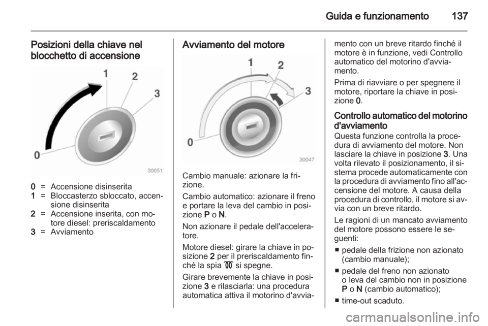 OPEL INSIGNIA 2010.5  Manuale di uso e manutenzione (in Italian) 