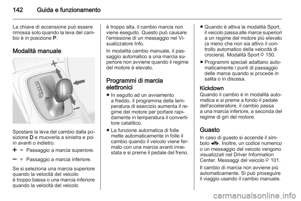 OPEL INSIGNIA 2010.5  Manuale di uso e manutenzione (in Italian) 