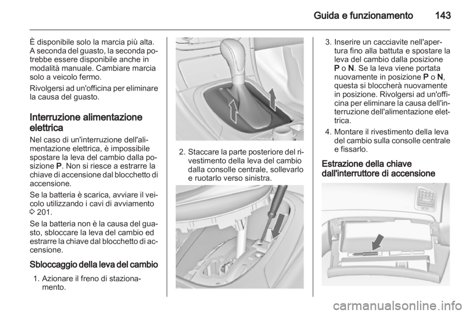 OPEL INSIGNIA 2010.5  Manuale di uso e manutenzione (in Italian) 