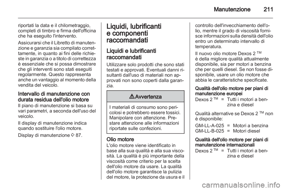 OPEL INSIGNIA 2010.5  Manuale di uso e manutenzione (in Italian) 