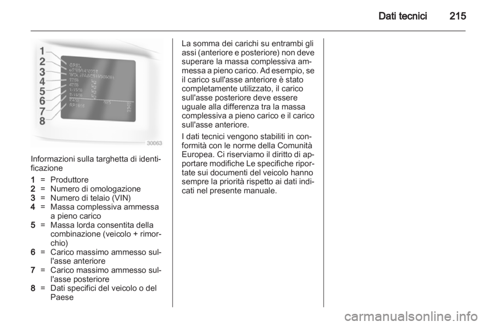 OPEL INSIGNIA 2010.5  Manuale di uso e manutenzione (in Italian) 