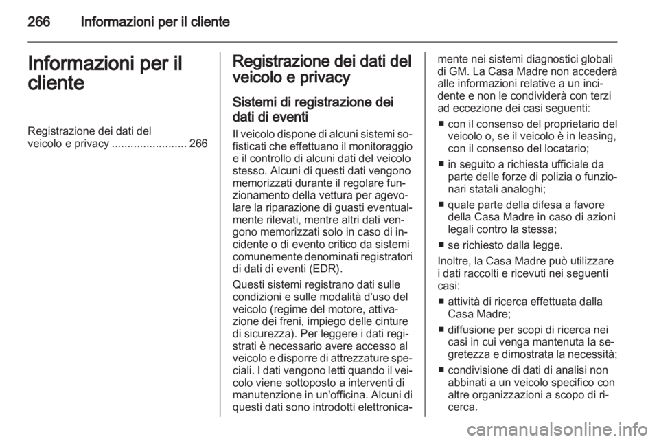 OPEL INSIGNIA 2010.5  Manuale di uso e manutenzione (in Italian) 