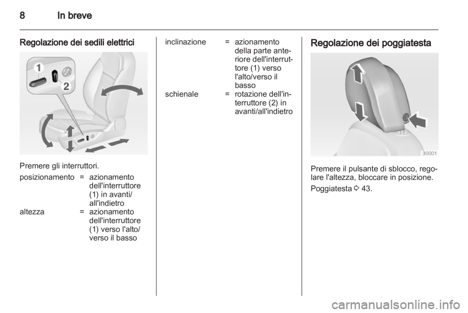 OPEL INSIGNIA 2010.5  Manuale di uso e manutenzione (in Italian) 