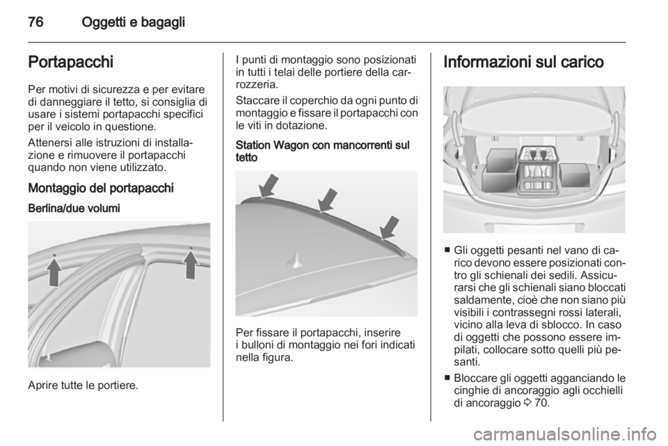 OPEL INSIGNIA 2010.5  Manuale di uso e manutenzione (in Italian) 