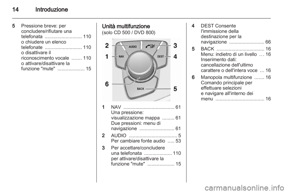 OPEL INSIGNIA 2011  Manuale del sistema Infotainment (in Italian) 