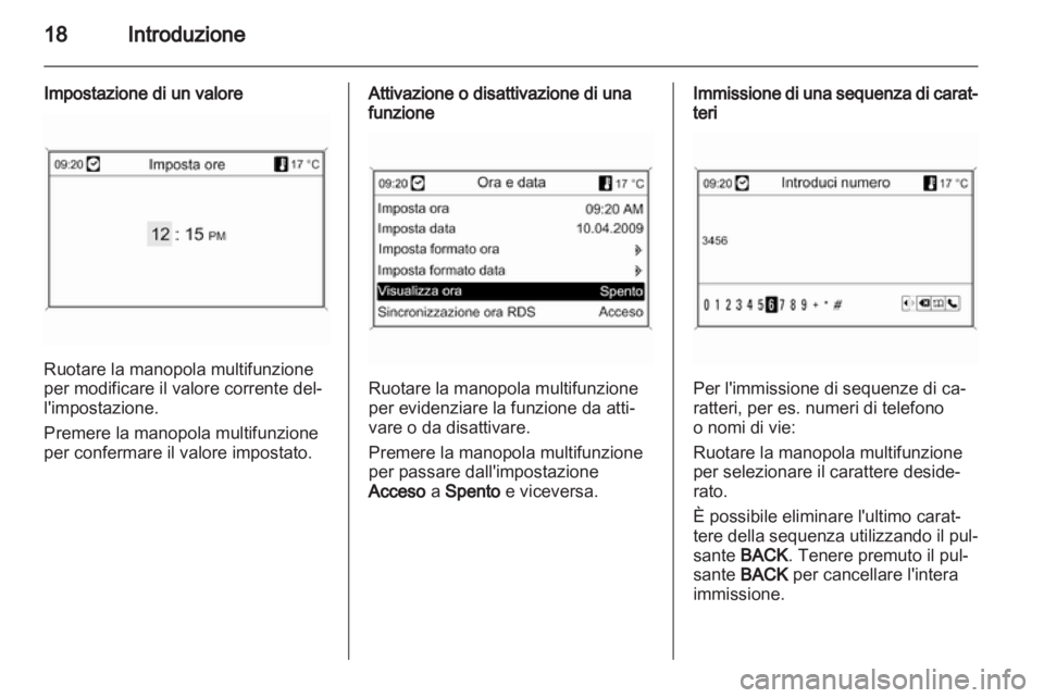 OPEL INSIGNIA 2011  Manuale del sistema Infotainment (in Italian) 