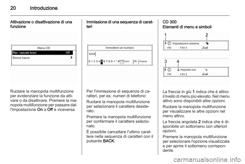 OPEL INSIGNIA 2011  Manuale del sistema Infotainment (in Italian) 