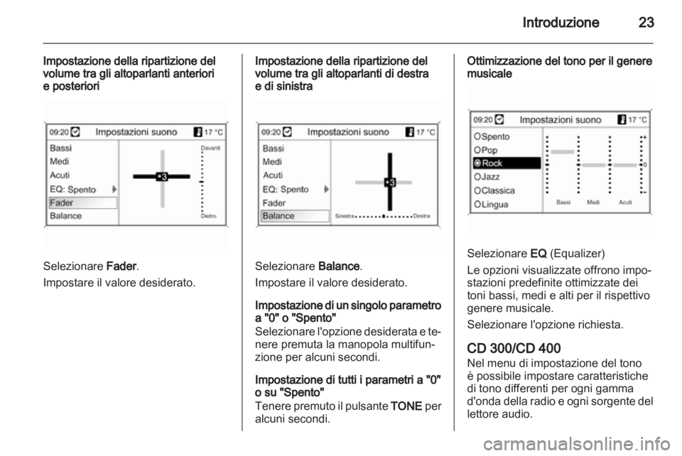 OPEL INSIGNIA 2011 Manuale del sistema Infotainment (in Italian) OPEL INSIGNIA 2011 Manuale del sistema Infotainment (in Italian)