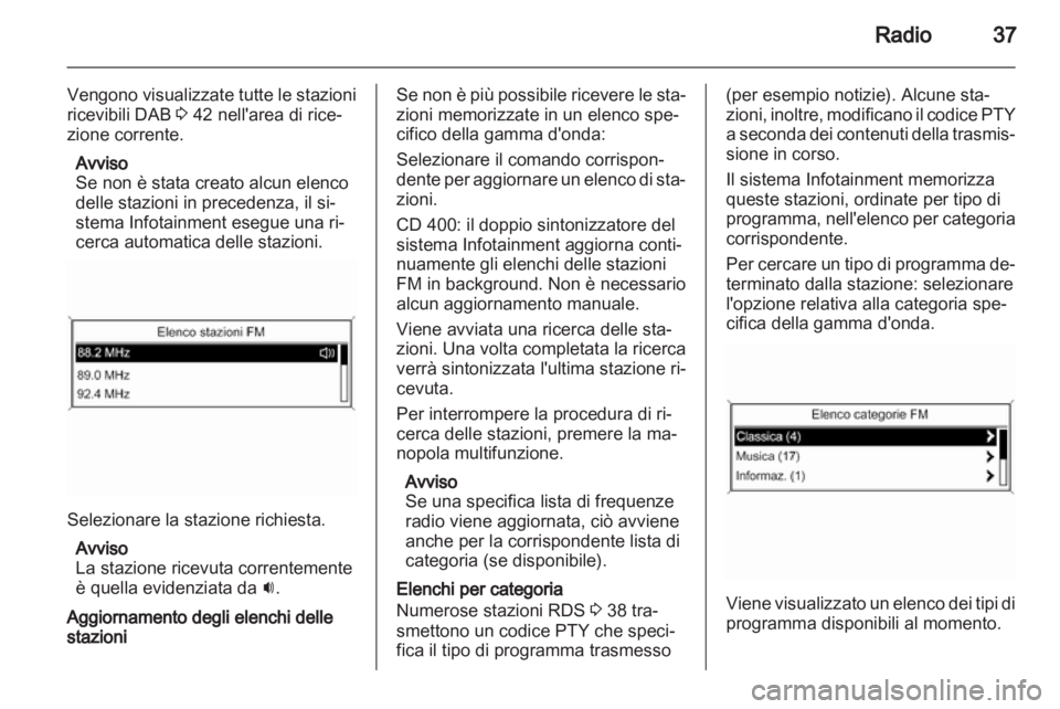 OPEL INSIGNIA 2011  Manuale del sistema Infotainment (in Italian) 