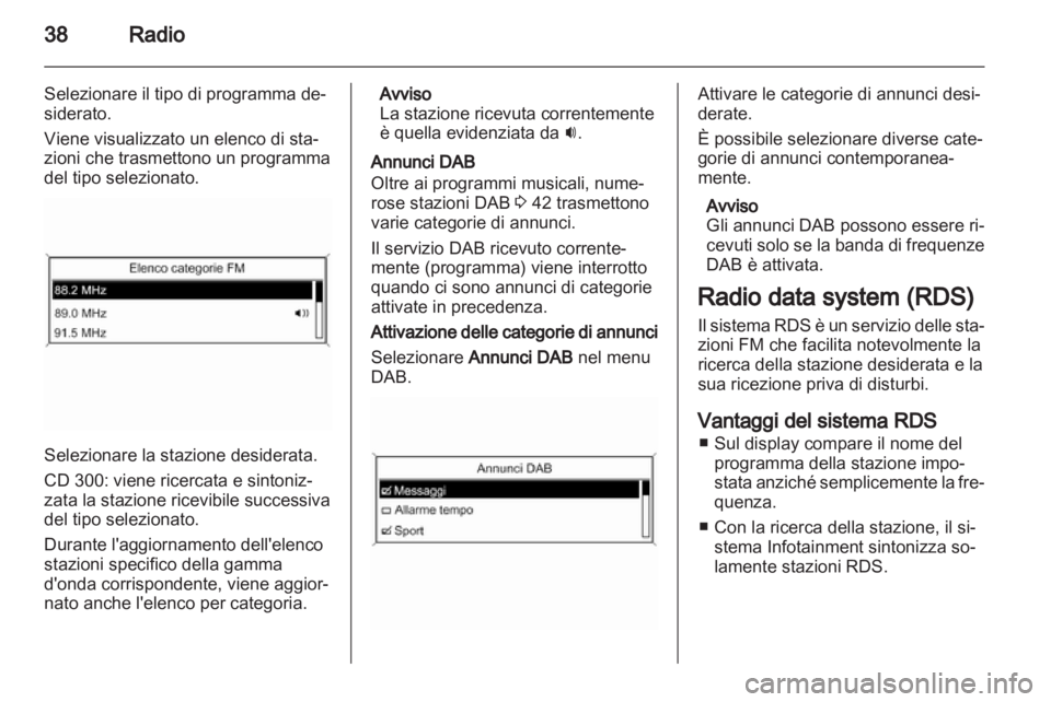 OPEL INSIGNIA 2011  Manuale del sistema Infotainment (in Italian) 