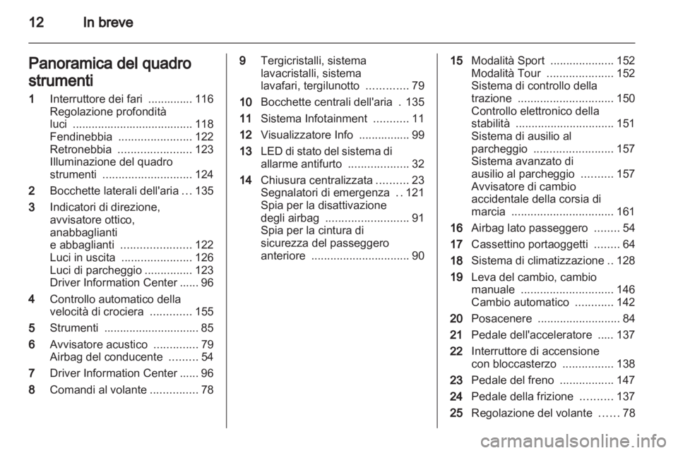 OPEL INSIGNIA 2011  Manuale di uso e manutenzione (in Italian) 