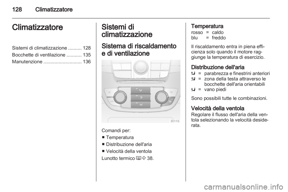 OPEL INSIGNIA 2011  Manuale di uso e manutenzione (in Italian) 