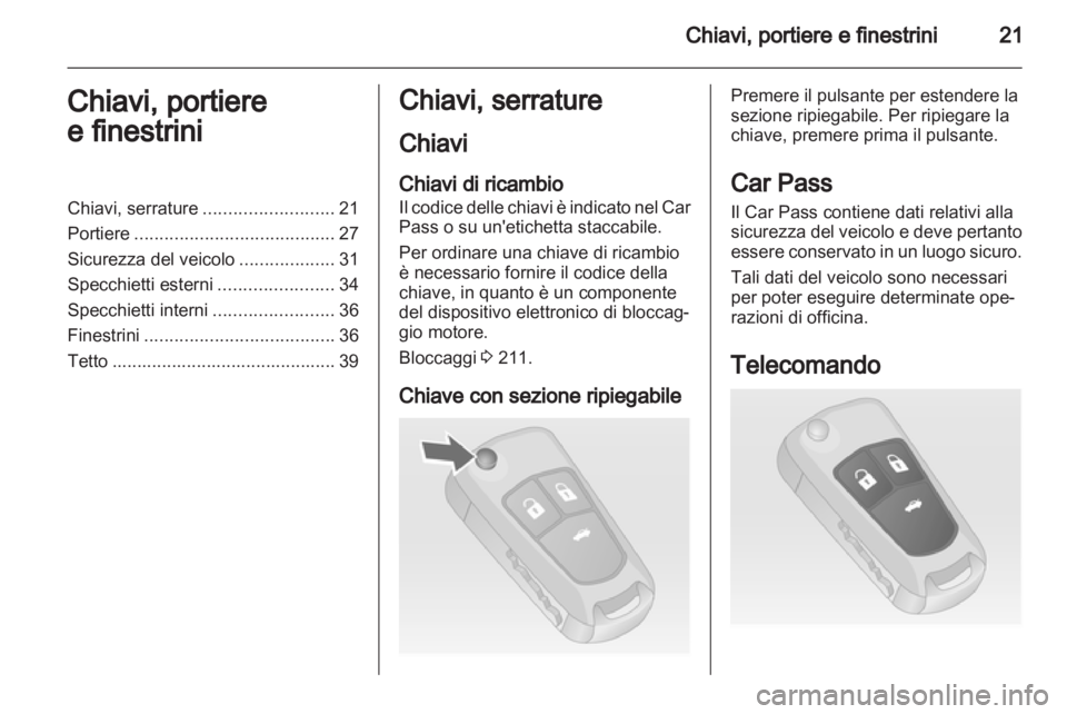 OPEL INSIGNIA 2011  Manuale di uso e manutenzione (in Italian) 