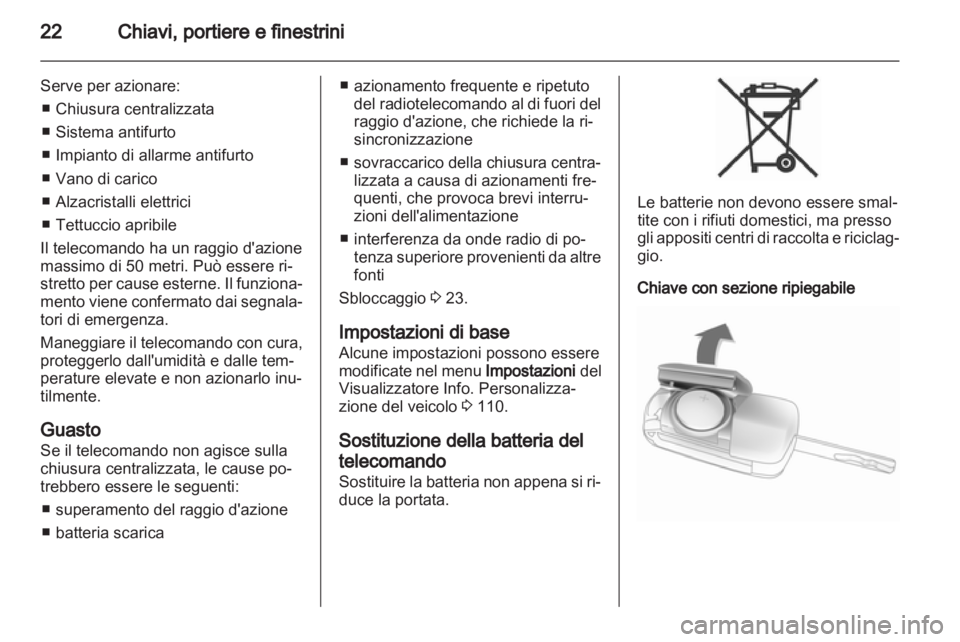 OPEL INSIGNIA 2011  Manuale di uso e manutenzione (in Italian) 