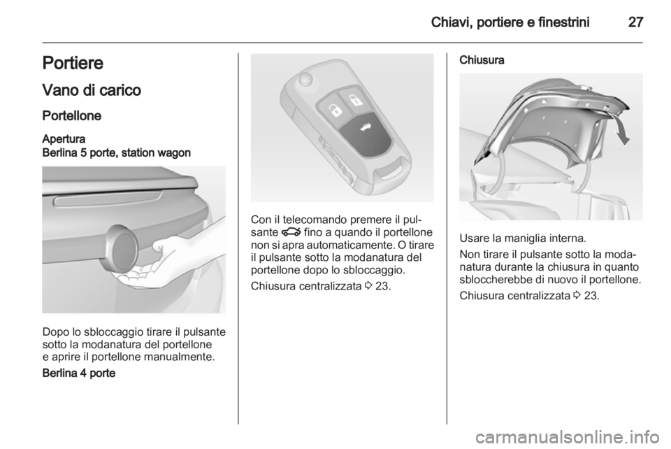 OPEL INSIGNIA 2011  Manuale di uso e manutenzione (in Italian) 