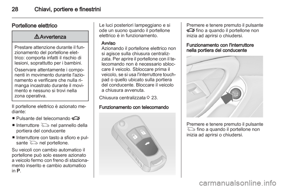 OPEL INSIGNIA 2011  Manuale di uso e manutenzione (in Italian) 