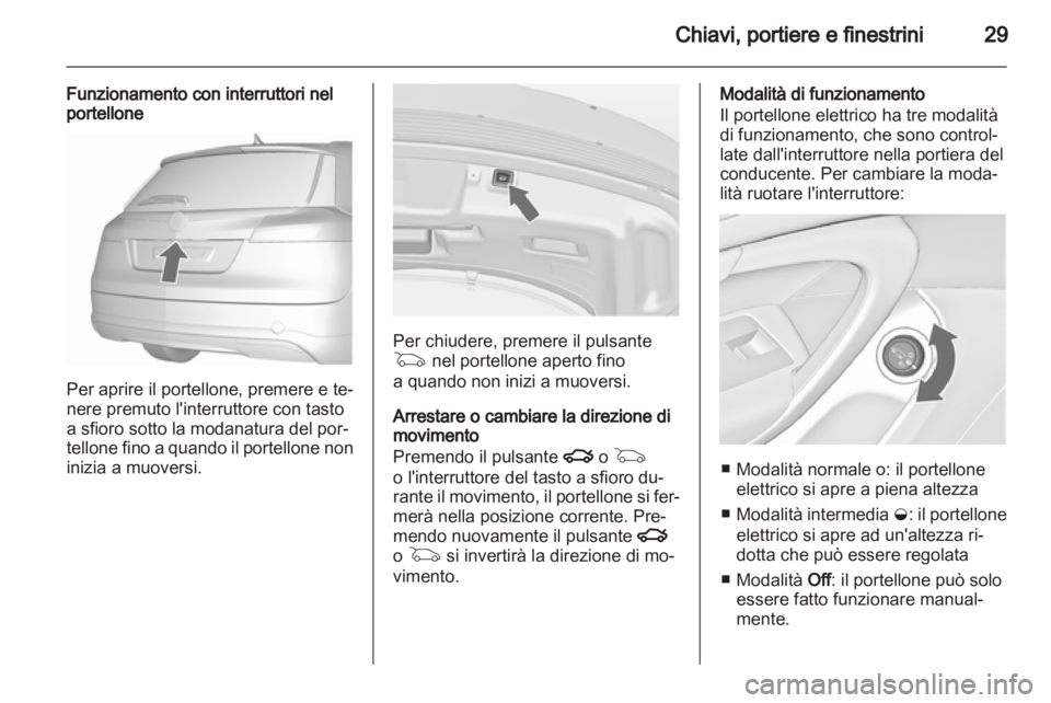 OPEL INSIGNIA 2011  Manuale di uso e manutenzione (in Italian) 