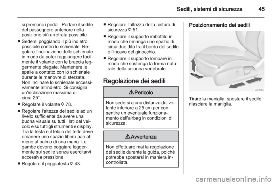 OPEL INSIGNIA 2011  Manuale di uso e manutenzione (in Italian) 
