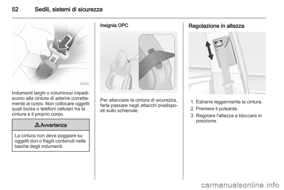 OPEL INSIGNIA 2011  Manuale di uso e manutenzione (in Italian) 