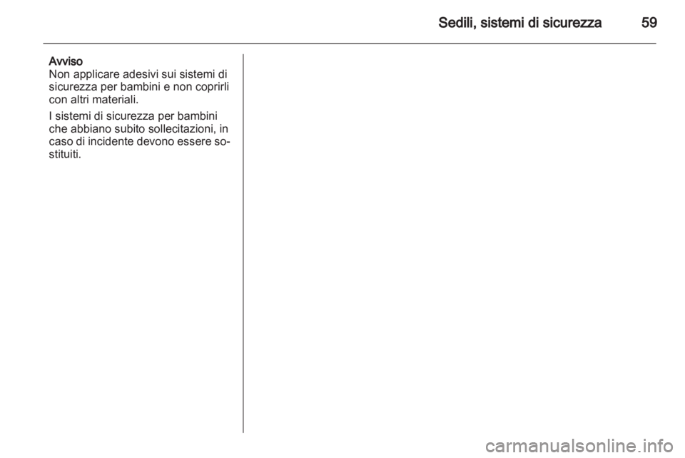 OPEL INSIGNIA 2011  Manuale di uso e manutenzione (in Italian) 