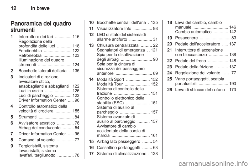 OPEL INSIGNIA 2011.5  Manuale di uso e manutenzione (in Italian) 