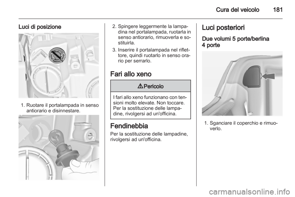 OPEL INSIGNIA 2011.5  Manuale di uso e manutenzione (in Italian) 