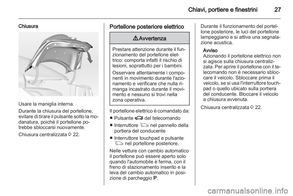 OPEL INSIGNIA 2011.5  Manuale di uso e manutenzione (in Italian) 