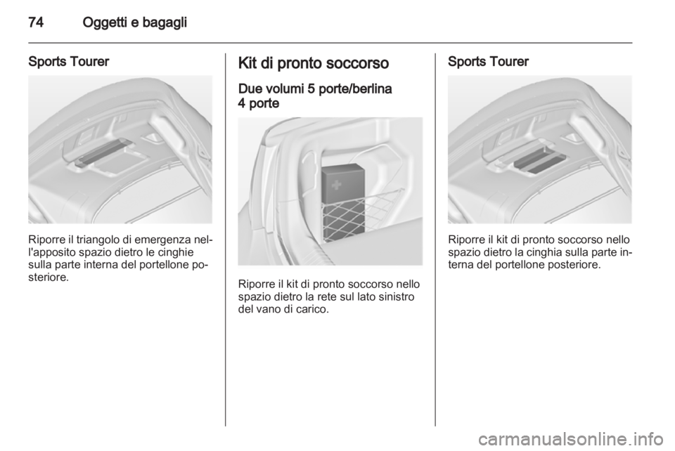 OPEL INSIGNIA 2011.5  Manuale di uso e manutenzione (in Italian) 