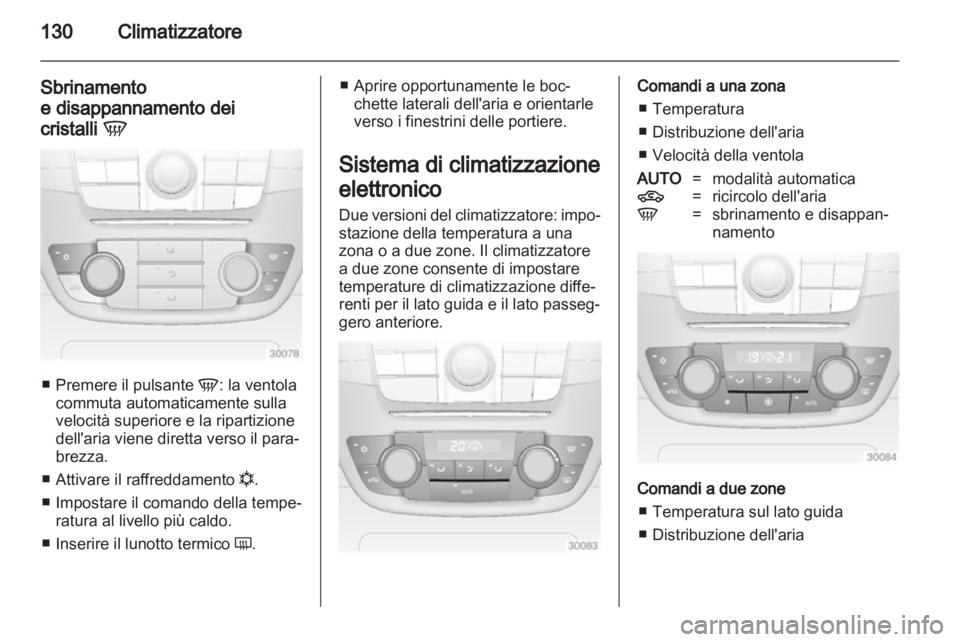 OPEL INSIGNIA 2012 Manuale di uso e manutenzione (in Italian) OPEL INSIGNIA 2012 Manuale di uso e manutenzione (in Italian)