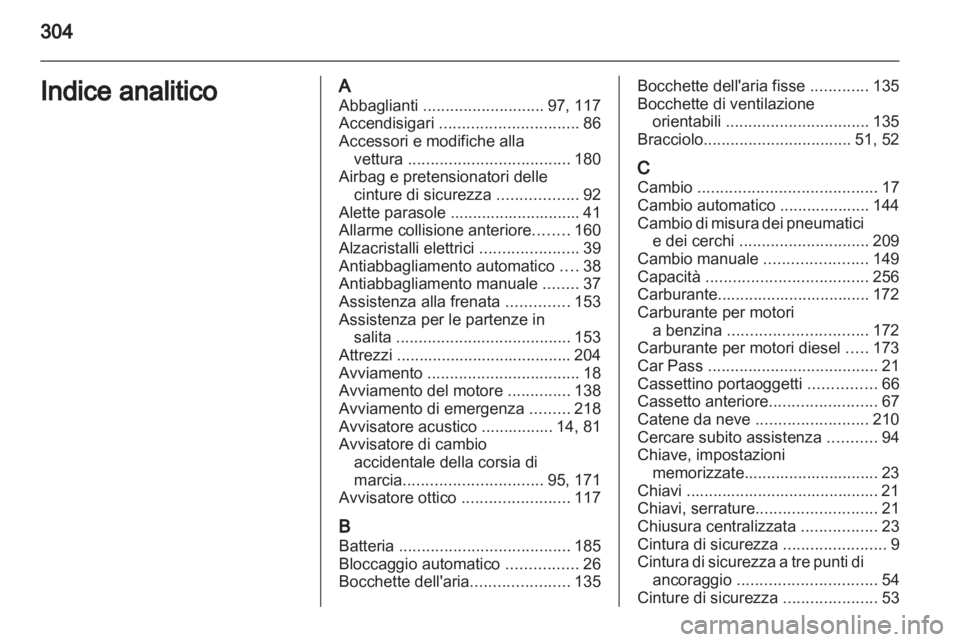 OPEL INSIGNIA 2012  Manuale di uso e manutenzione (in Italian) 