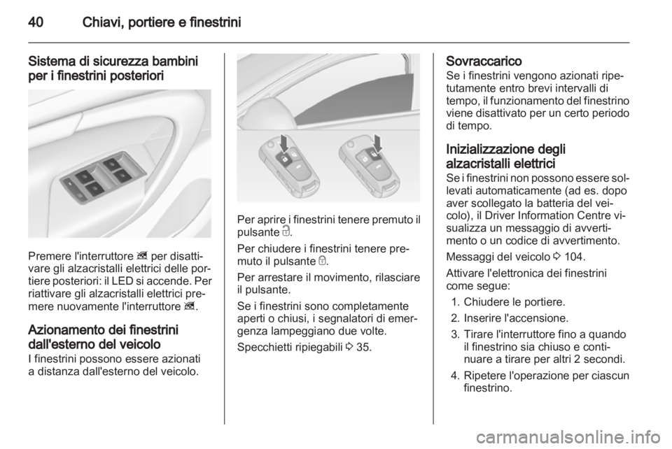OPEL INSIGNIA 2012  Manuale di uso e manutenzione (in Italian) 