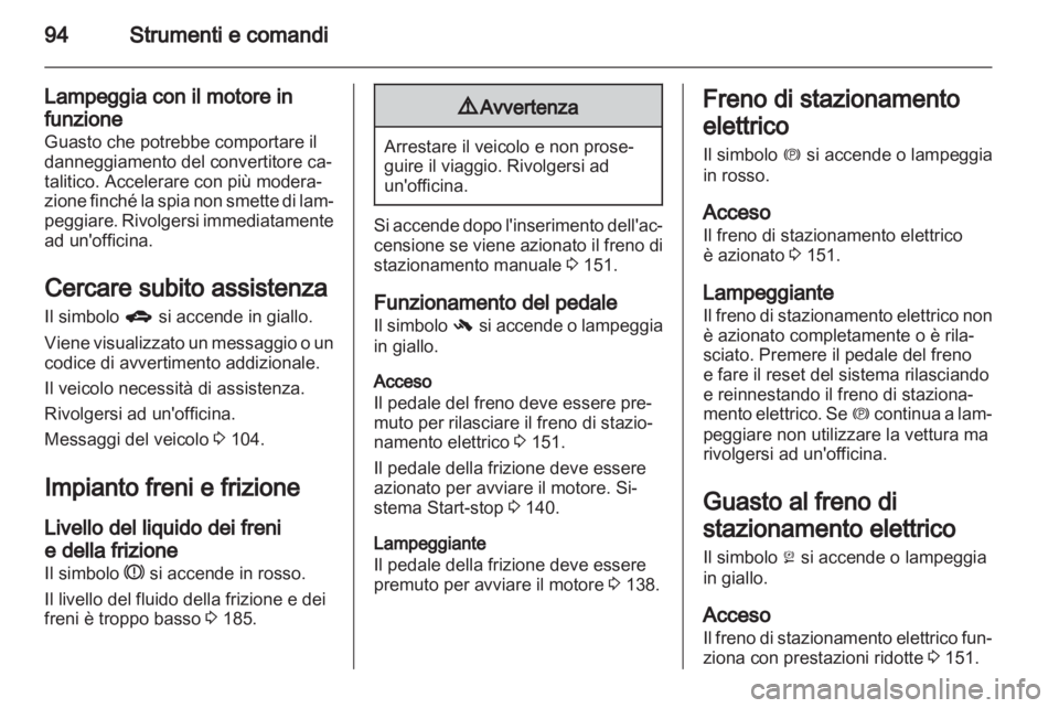 OPEL INSIGNIA 2012 Manuale di uso e manutenzione (in Italian) OPEL INSIGNIA 2012 Manuale di uso e manutenzione (in Italian)