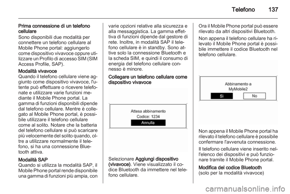 OPEL INSIGNIA 2012.5 Manuale del sistema Infotainment (in Italian) OPEL INSIGNIA 2012.5 Manuale del sistema Infotainment (in Italian)