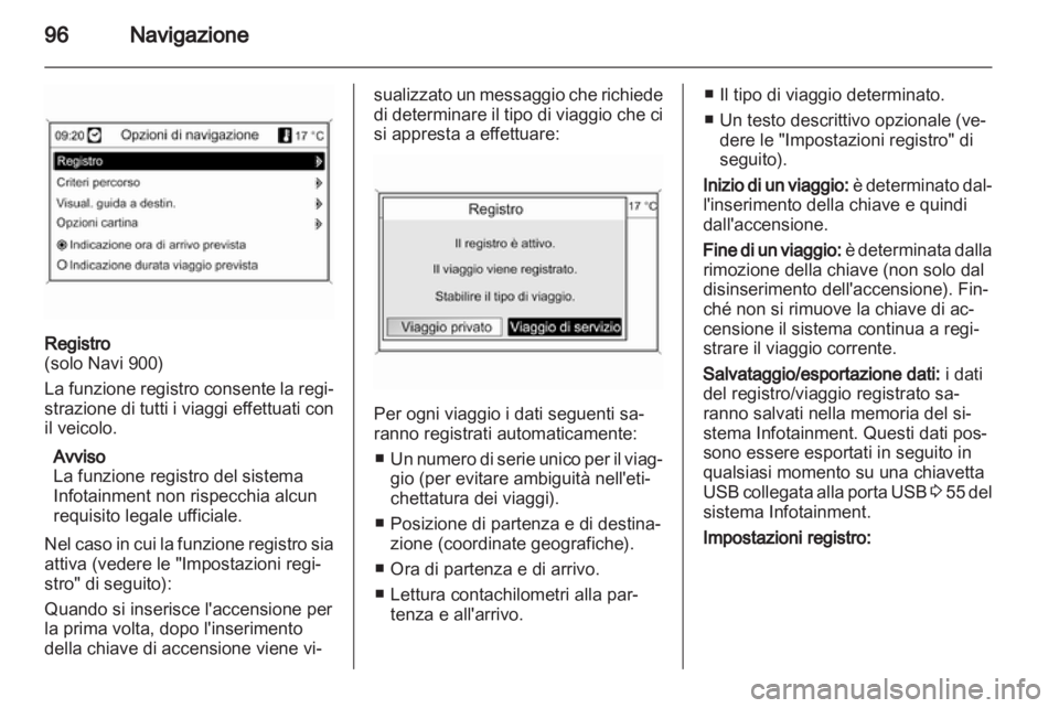 OPEL INSIGNIA 2012.5 Manuale del sistema Infotainment (in Italian) OPEL INSIGNIA 2012.5 Manuale del sistema Infotainment (in Italian)
