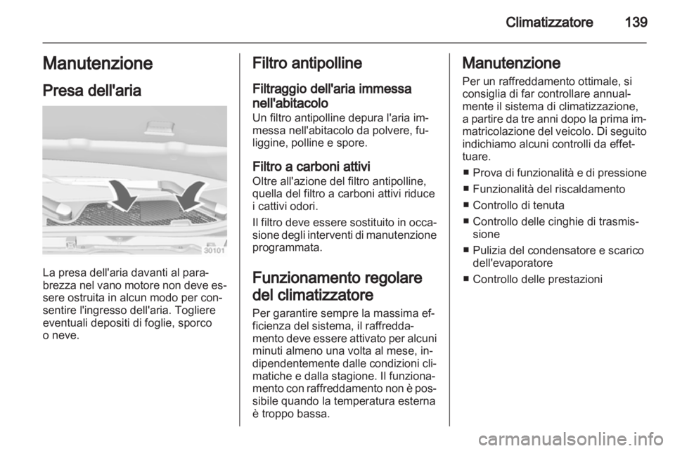 OPEL INSIGNIA 2012.5  Manuale di uso e manutenzione (in Italian) 