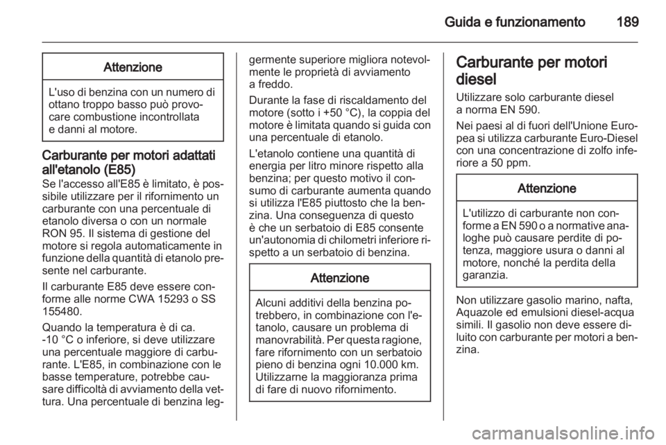 OPEL INSIGNIA 2012.5  Manuale di uso e manutenzione (in Italian) 
