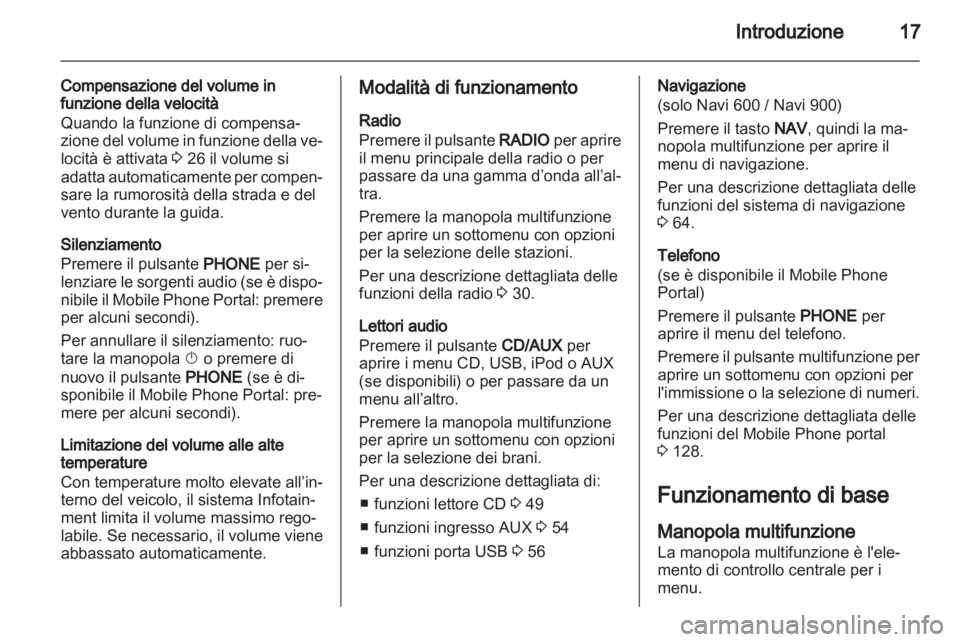 OPEL INSIGNIA 2013  Manuale del sistema Infotainment (in Italian) 