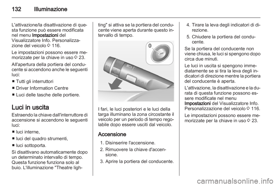 OPEL INSIGNIA 2013  Manuale di uso e manutenzione (in Italian) 