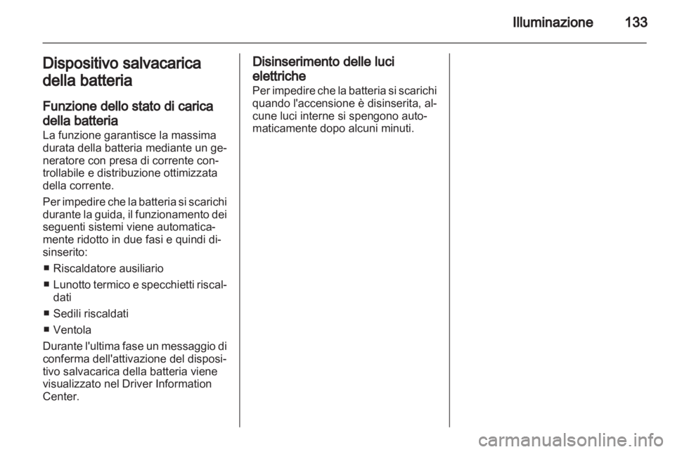OPEL INSIGNIA 2013  Manuale di uso e manutenzione (in Italian) 