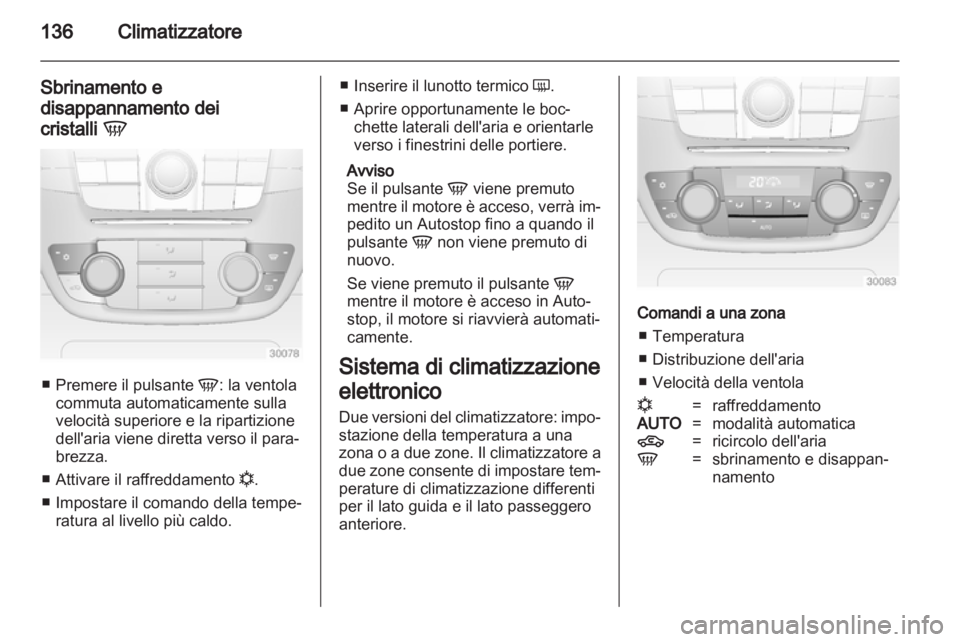 OPEL INSIGNIA 2013  Manuale di uso e manutenzione (in Italian) 