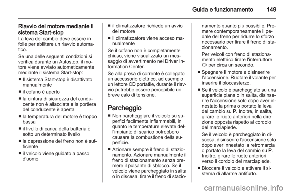 OPEL INSIGNIA 2013  Manuale di uso e manutenzione (in Italian) 
