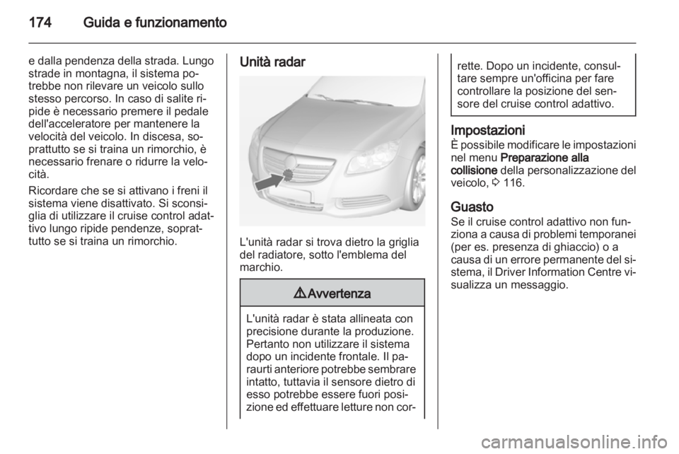 OPEL INSIGNIA 2013  Manuale di uso e manutenzione (in Italian) 