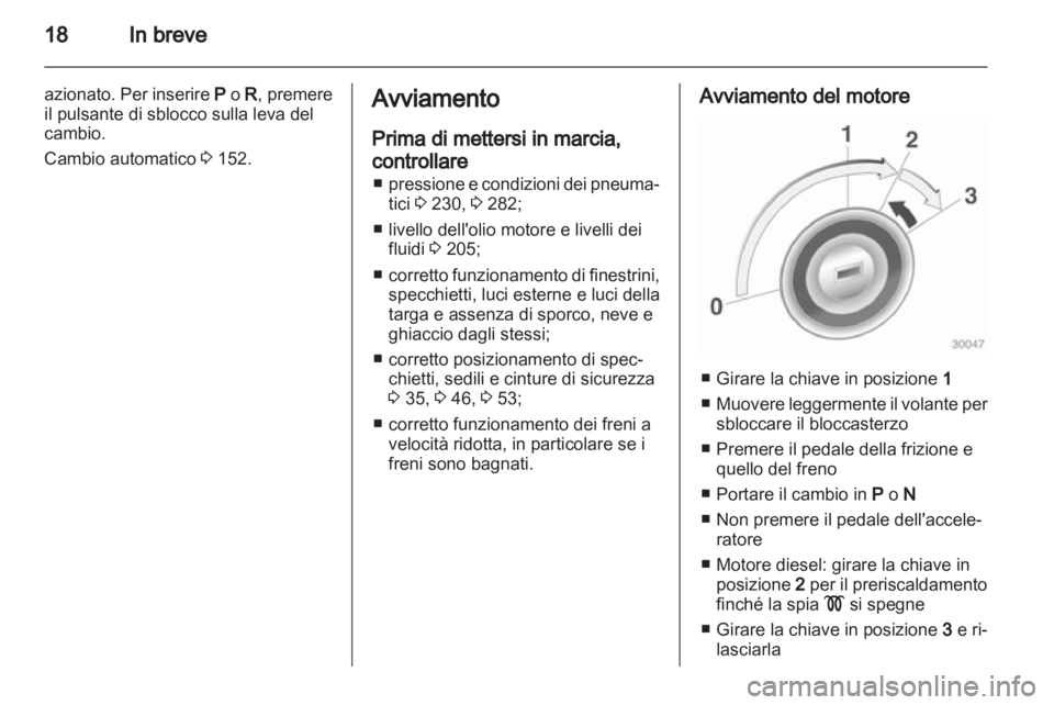 OPEL INSIGNIA 2013  Manuale di uso e manutenzione (in Italian) 