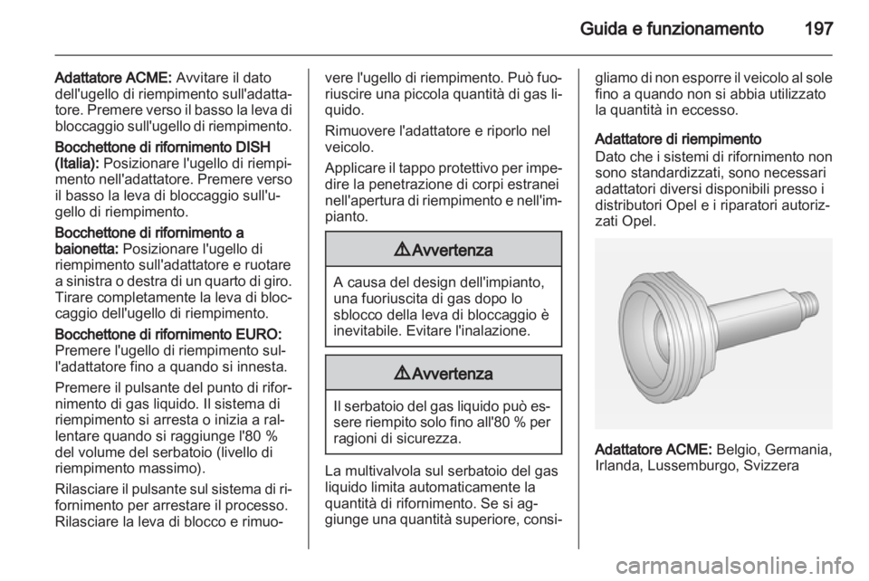 OPEL INSIGNIA 2013  Manuale di uso e manutenzione (in Italian) 