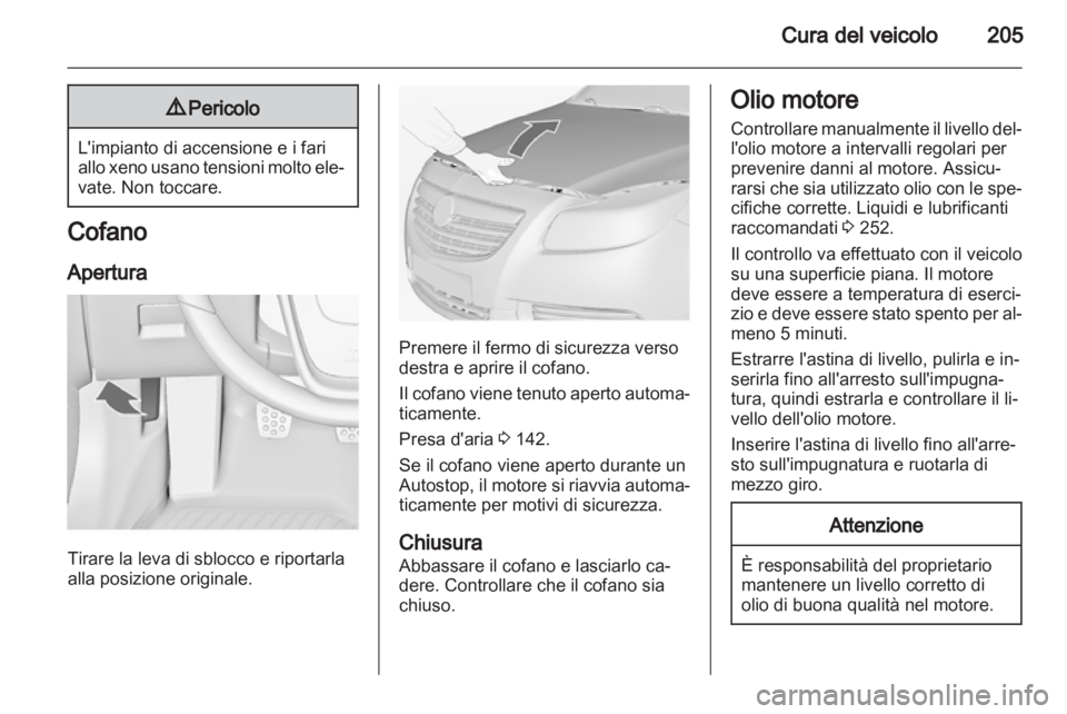 OPEL INSIGNIA 2013  Manuale di uso e manutenzione (in Italian) 