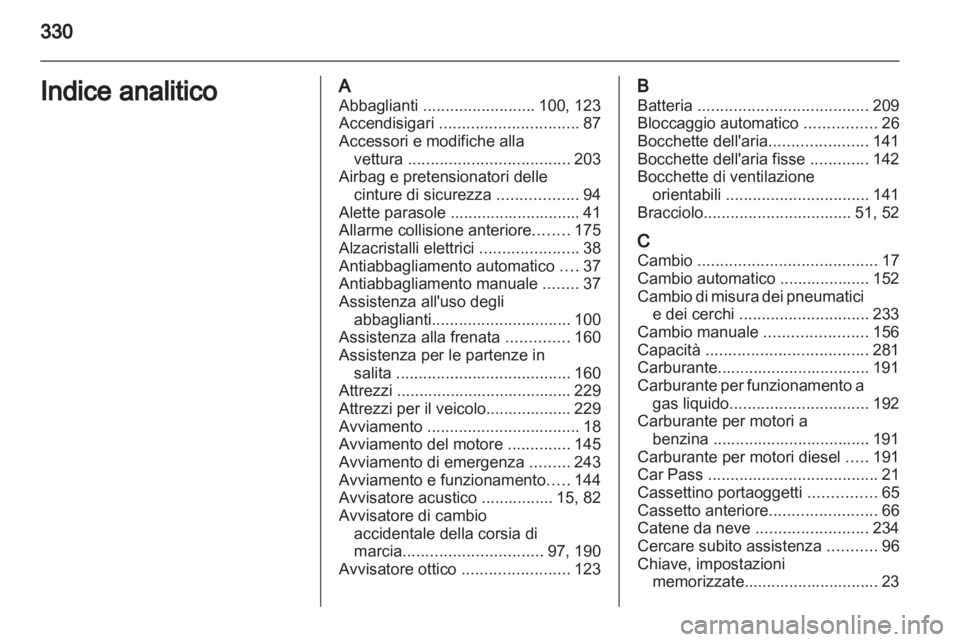 OPEL INSIGNIA 2013  Manuale di uso e manutenzione (in Italian) 