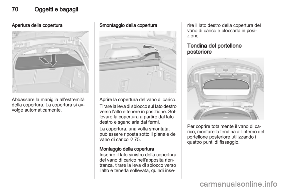 OPEL INSIGNIA 2013  Manuale di uso e manutenzione (in Italian) 